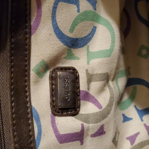 Guess Brown leather bag - Picture 7 of 8